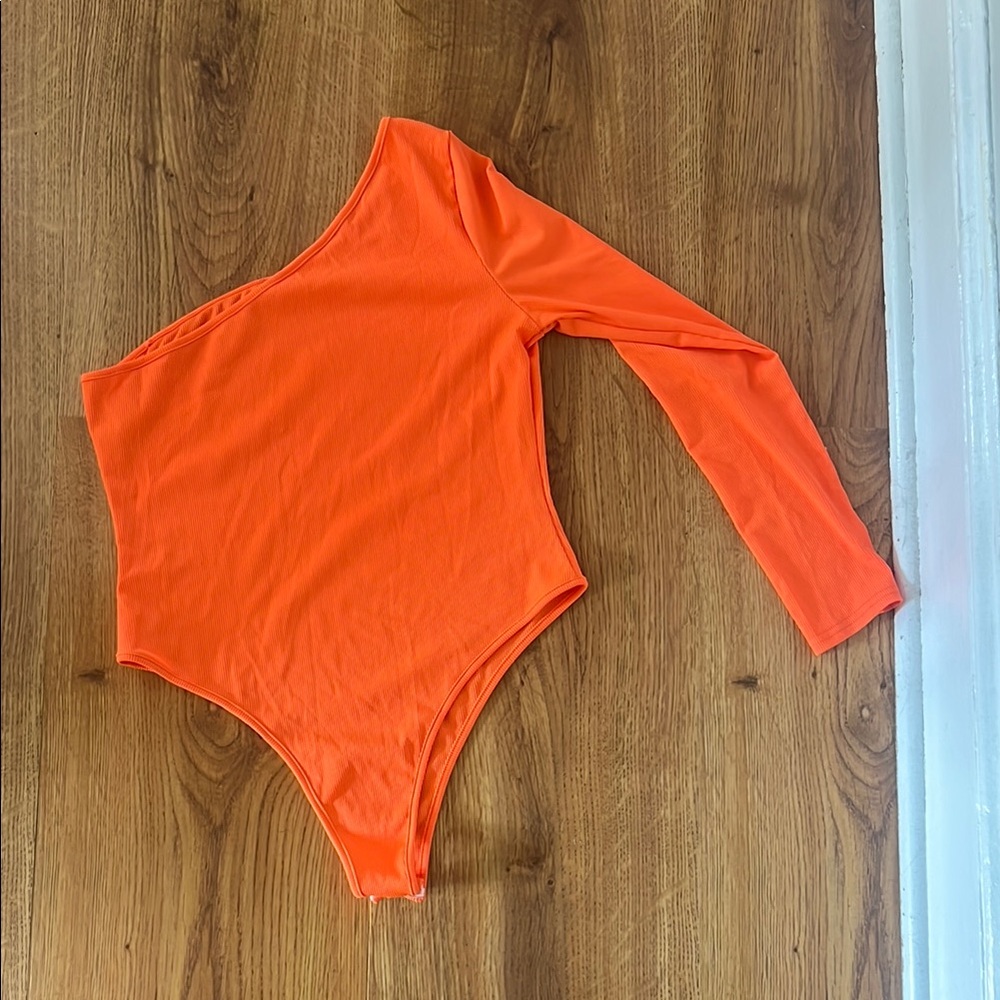 Vibrant Orange Bodysuit